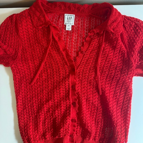 *SOLD OUT ONLINE* GAP X DOEN Linen- Blend Cardigan - Picture 2 of 2